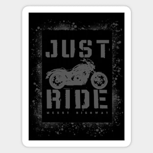 Just Ride Stencil, Vulcan S Magnet